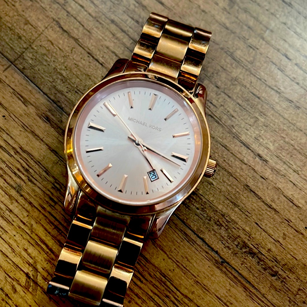 Copper Tone Michael Kors Watch  Rolex Style M L Wrist  Firm
